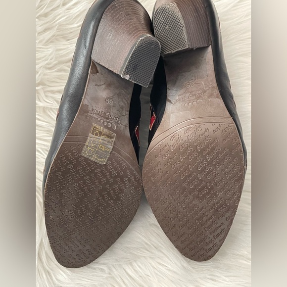 L’Artiste by Spring Step Brilliance Pump multi color leather woven unique - Picture 14 of 16